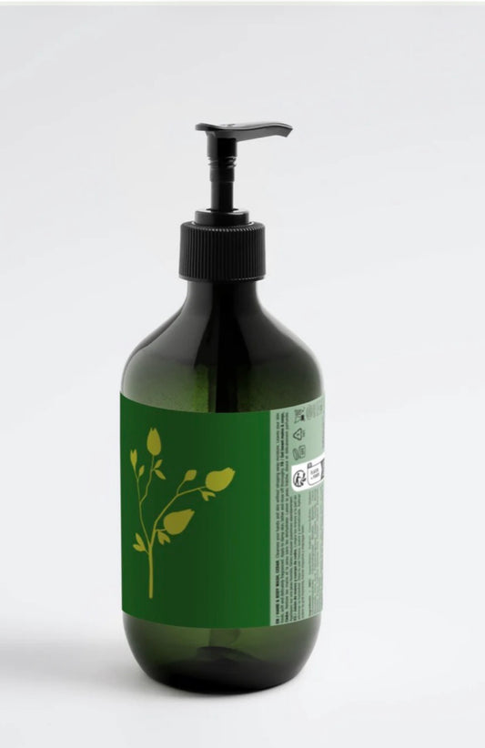Hand & Body Wash, Peppermint & Dark Cedar