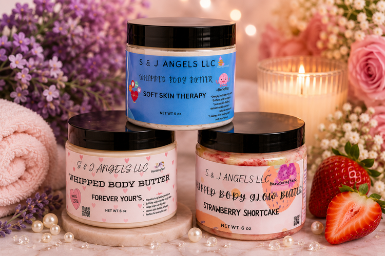 Hand Crafted Whipped Body Butters
